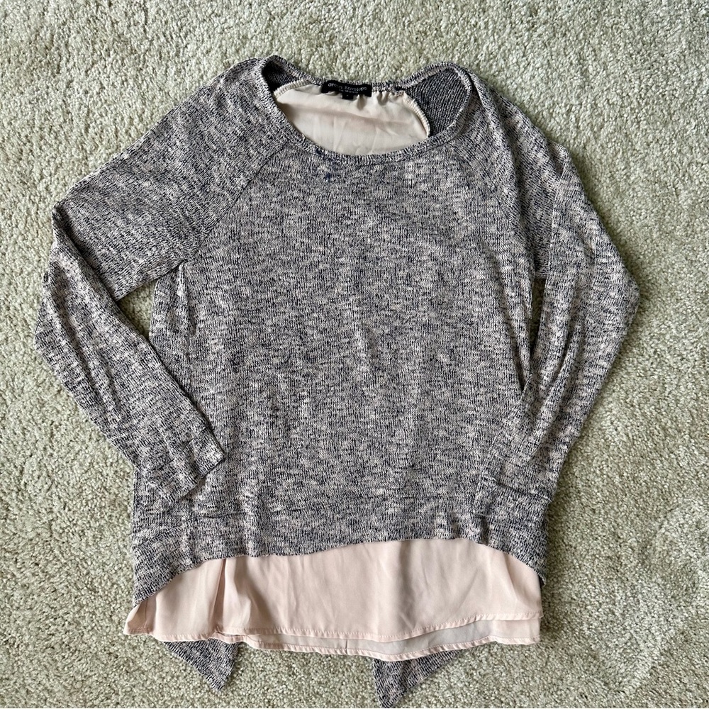 • layered sweater •